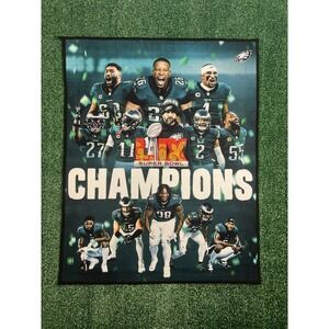 Philadelphia Eagles Super‎ Bowl Champions NFL Football Rug Non Slip Back